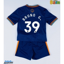 Newcastle United Bruno Guimaraes #39 Tredjedraktsett Barn 2025-26 Kortermet (+ Korte bukser)